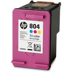 HP #804 COLOUR INK CARTRIDGE 165 pages