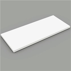 OM Classic Melamine Desk Top Only 1800Wx900mmD White (Freight Applies)