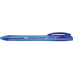 Stat Retractable Ballpoint Pen Medium 1mm Blue Box 12
