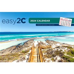 Easy-2C Wall Calendar Month To View 324X220mm