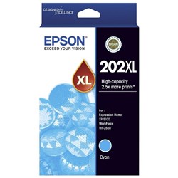 EPSON INK CARTRIDGE 202 High Yield Cyan