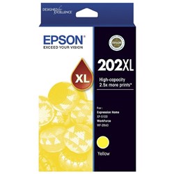 EPSON INK CARTRIDGE 202 High Yield Yellow