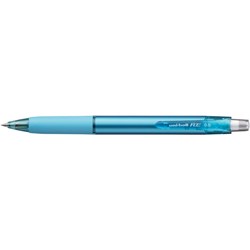 Uni-Ball URN180 RE Erasable Gel Rollerball Pen Retractable Fine 0.5mm Sky Blue Box 12