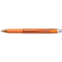 Uni-Ball URN180 RE Erasable Gel Rollerball Pen Retractable Fine 0.5mm Sun Orange Box 12