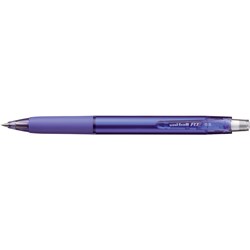 Uni-Ball URN180 RE Erasable Gel Rollerball Pen Retractable Fine 0.5mm Violet Box 12