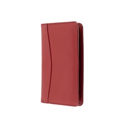 DEBDEN ELITE DIARY 152x85mm Week To View Cherry Red