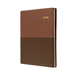 Collins Vanessa Diary Week to View A4 Tan