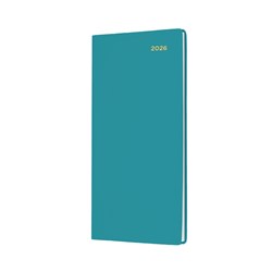 Collins Belmont Colours Diary Week To View B6/7 Teal