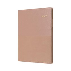 COLLINS VANESSA DIARY A5 Month To View with Notes Rose Gold