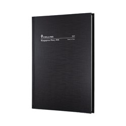 Collins Kingsgrove Diary Week To View A4 Black