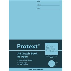 Protext Graph Book A4 10mm 96 Pages Bilby Pack 10