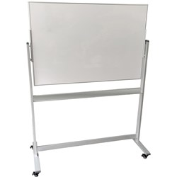 Quartet Penrite Premium Mobile Whiteboard 1800x1200mmm White/Silver