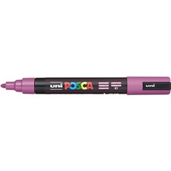 UNI Posca Poster Marker PC-5M 2.5mm Medium Bullet Raspberry