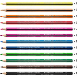 Staedtler Noris Colour Coloured Pencils Assorted Colours Pack of 108