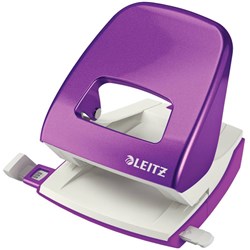 Leitz Nexxt Wow Hole Punch 30 Sheets Capacity Purple