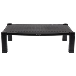 Office Choice Extra Wide Monitor Stand 560Wx336Dx73 -163mmH Black
