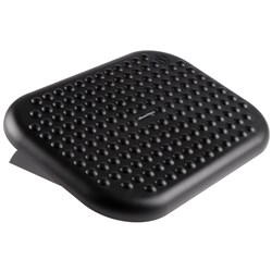 Office Choice Adjustable Footrest With Massage Nodules 330W x 450D x 85mmH Black