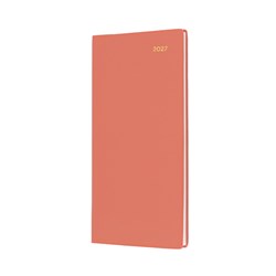 Collins Belmont Colours Diary B6/7 Slimline Week to View (Po Orange