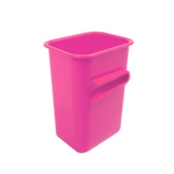 Visionchart Creative Kids Plastic Connector Tub 85W x 65D x 115mmH Magenta