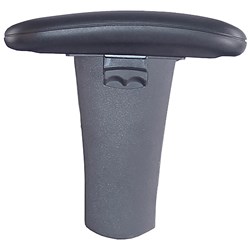 Rapidline Adjustable Arm Rest Only for Ergo Task Chair Set Of 2 Black