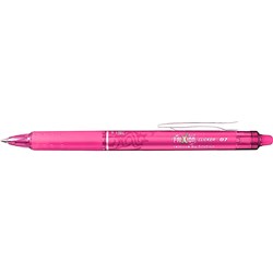 Pilot Frixion Clicker Pen Fine 0.7mm Pink box 12