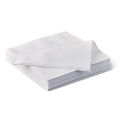 Earth Eco Luncheon Napkin 2 Ply White 300x300mm 40 sheet Pack 40
