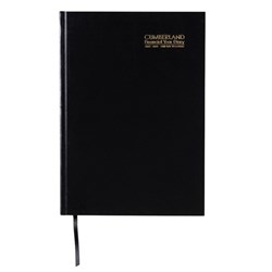 Cumberland Financial Year Diary A4 Day to Page Black