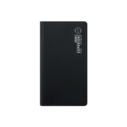 Upward Superior Wire-O Pocket Diary 148 x 74mm 2 Weeks To View Black