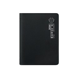 Upward Nurses Wire-O Diary A7 Week To View Black