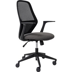 Buro Mondo Soho Office Chair Black (Freight Applies)