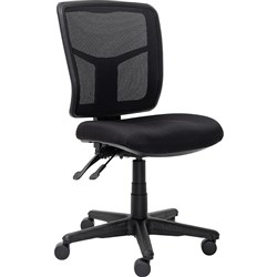 Buro Mondo Tivoli Office Chair Mesh Back Black (Freight Applies)