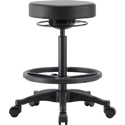 Buro Polo Drafting Stool Black (Freight Applies)