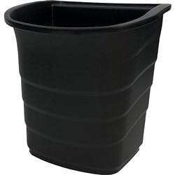 Compass Bucket 35L for Compass 3 Shelf Utility Cart Black