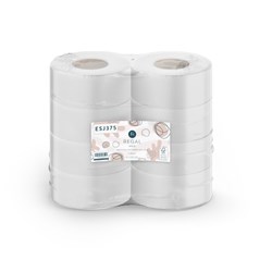 Regal Eco Recycled Jumbo Toilet Paper Rolls 2 Ply 375m Pack of 8