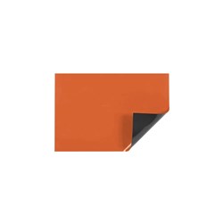 Visionchart Vista Magnetic Sheeting 300mm x 100mm Orange