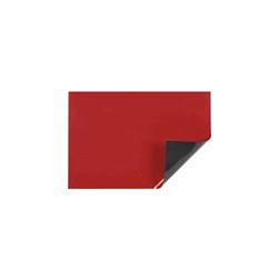 Visionchart Vista Magnetic Sheeting 300mm x 100mm Red