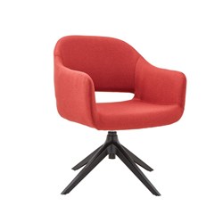 Buro Konfurb Saron Visitor Chair Red (Freight Applies)