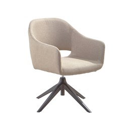 Buro Konfurb Saron Visitor Chair Taupe (Freight Applies)