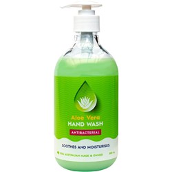 Clean Plus Hand Wash Antibacterial 500ml Aloe Vera Fragrance (Freight Applies)