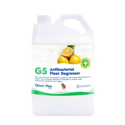 Clean Plus G5 Antibacterial Floor Degreaser 5 Litres (Freight Applies)