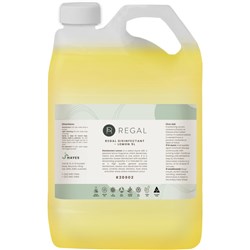 Regal Liquid Disinfectant Lemon Fragrance 5 Litres (Freight Applies)