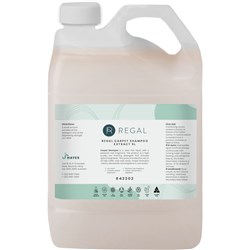 Regal Carpet Shampoo Extract Rose Fragrance 5 Litres (Freight Applies)