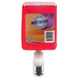 Northfork Foaming Hand Wash Orange Fragrance Refill 1 Litre Ctn 6