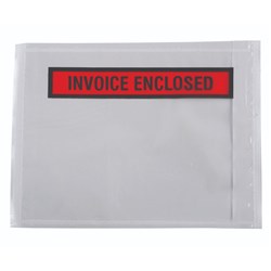 Labelopes Invoice Enclosed 155 x 115mm With 20mm Flap White Box Of 1000