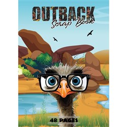 Writer Premium Outback Scrap Book 330 x 240mm 48 Page Pk 60