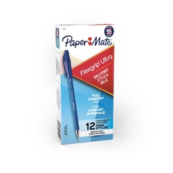 PaperMate FlexGrip Ultra Ballpoint Pens Medium 1.0mm Blue