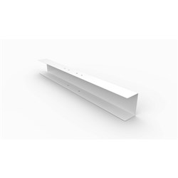 Rapidline Boost Back To Back Workstation Crossbar Sleeve White