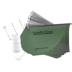 CRYSTALFILE SUSPENSION FILES Enviro Classic A4 Complete 20pk