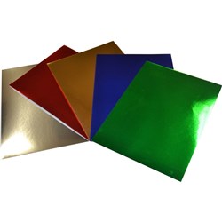 RAINBOW FOIL BOARD Assorted A4 20shts
