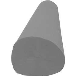 Rainbow Crepe Log 500mm X 25m Grey
